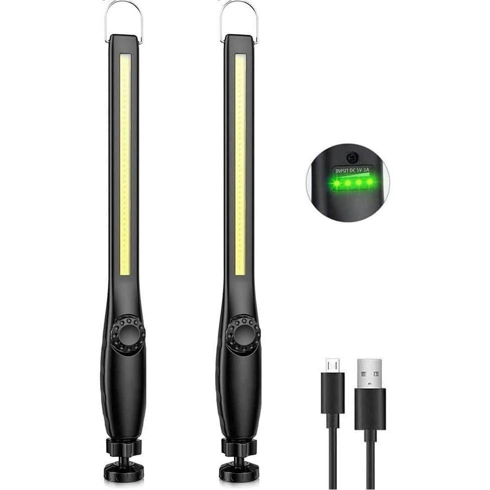 Светодиодный рабочий фонарь, лампа для мастерской, аккумуляторная лампа для проверки COB с магнитной рабочей лампой для ремонта автомобилей, мастерской, гаража, кемпинга, аварийного освещения 37.5*2.5*3.4cm,2Pcs чёрный
Светодиодный рабочий фонарь, лампа для мастерской, аккумуляторная лампа для проверки COB с магнитной рабочей лампой для ремонта автомобилей, мастерской, гаража, кемпинга, аварийного освещения 37.5*2.5*3.4cm,2Pcs чёрный