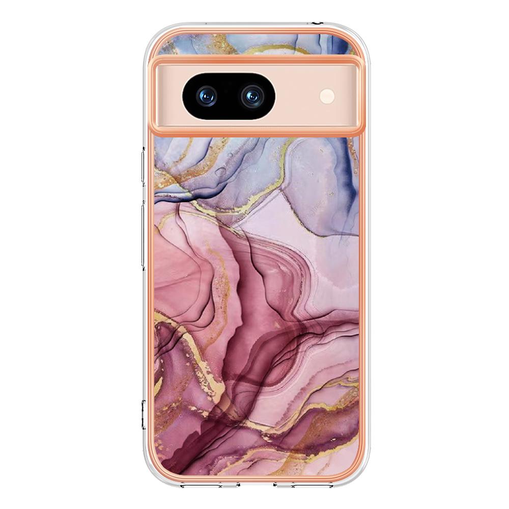 YB IMD Series-16 Style-E For Google Pixel 8a Marble Pattern Case 2.0mm TPU Electroplating Phone Cover Purple
YB IMD Series-16 Style-E For Google Pixel 8a Marble Pattern Case 2.0mm TPU Electroplating Phone Cover Purple