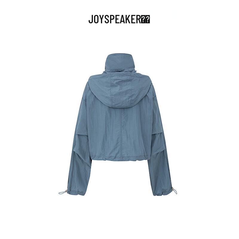 JOY SPEAKER Women s Hooded Short Zipper Jacket L
JOY SPEAKER Women s Hooded Short Zipper Jacket L