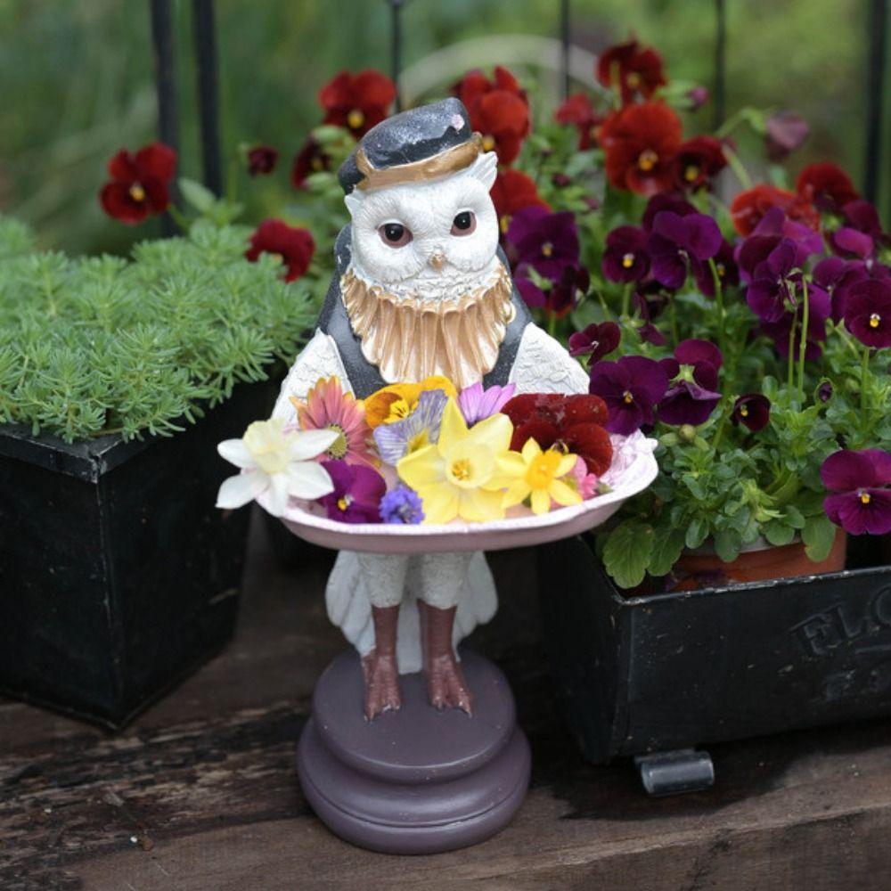 Resin Owl Storage Tray Cute Miniature Figurine Sculpture Micro Landscape Animal Statue Rack Home Owl
Resin Owl Storage Tray Cute Miniature Figurine Sculpture Micro Landscape Animal Statue Rack Home Owl