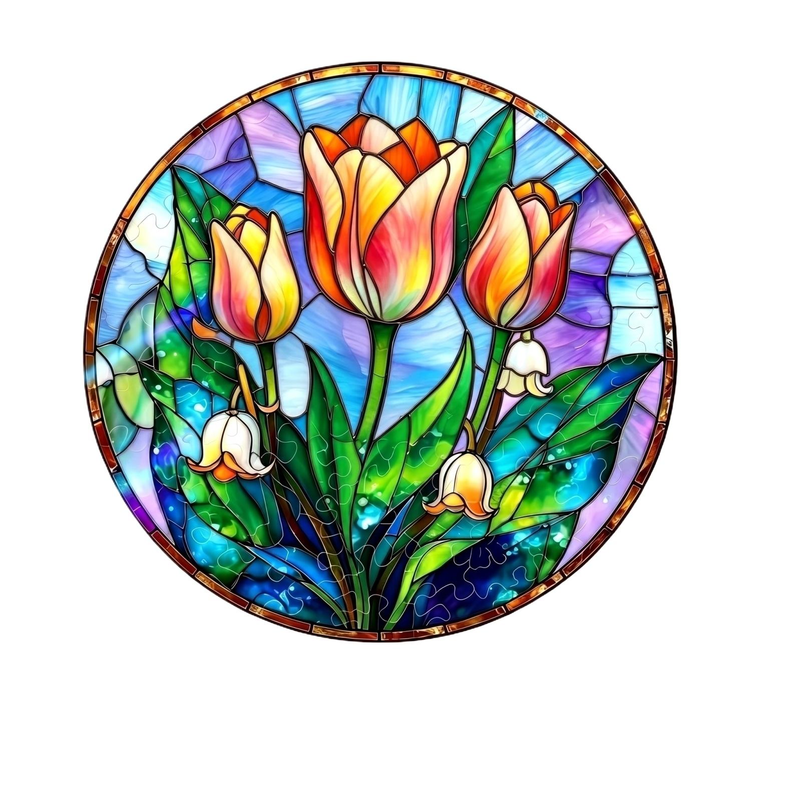 83-piece puzzle sunlight catcher window decoration panel, home decoration birthday gift one size
83-piece puzzle sunlight catcher window decoration panel, home decoration birthday gift one size
