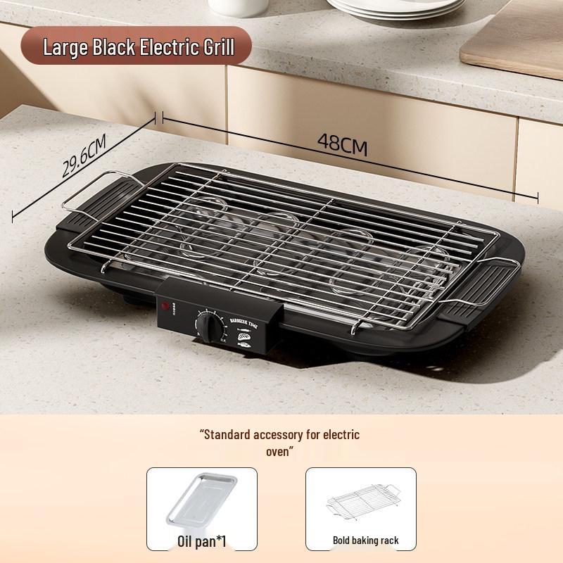 Portable Smokeless Electric Grill for Indoor and Outdoor Use
Portable Smokeless Electric Grill for Indoor and Outdoor Use