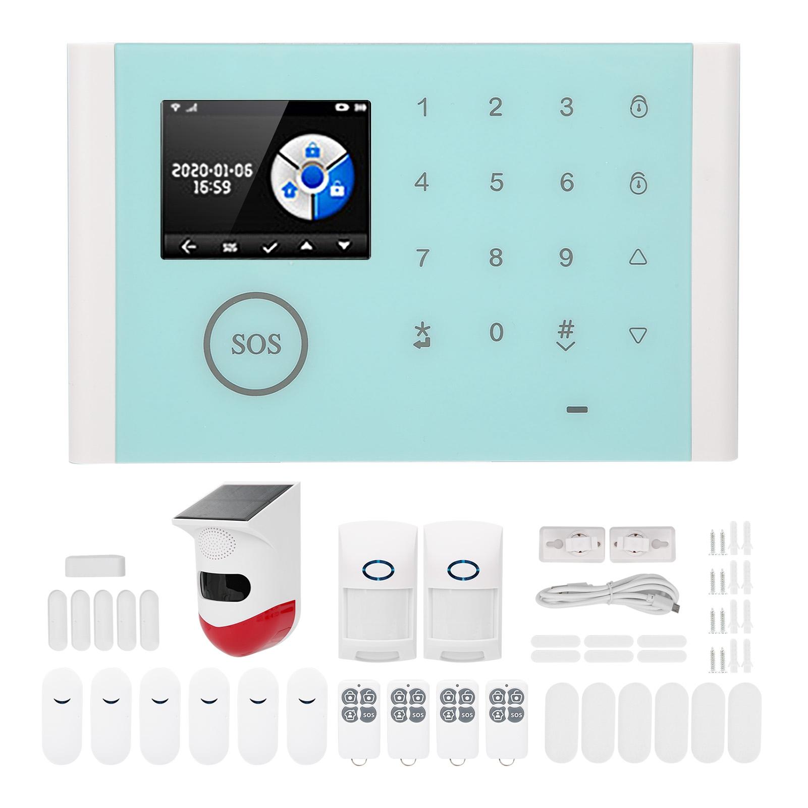 WiFi Door Window Sensor Kit Home Security Alarm System SoundLight Theftproof Remote Control
WiFi Door Window Sensor Kit Home Security Alarm System SoundLight Theftproof Remote Control