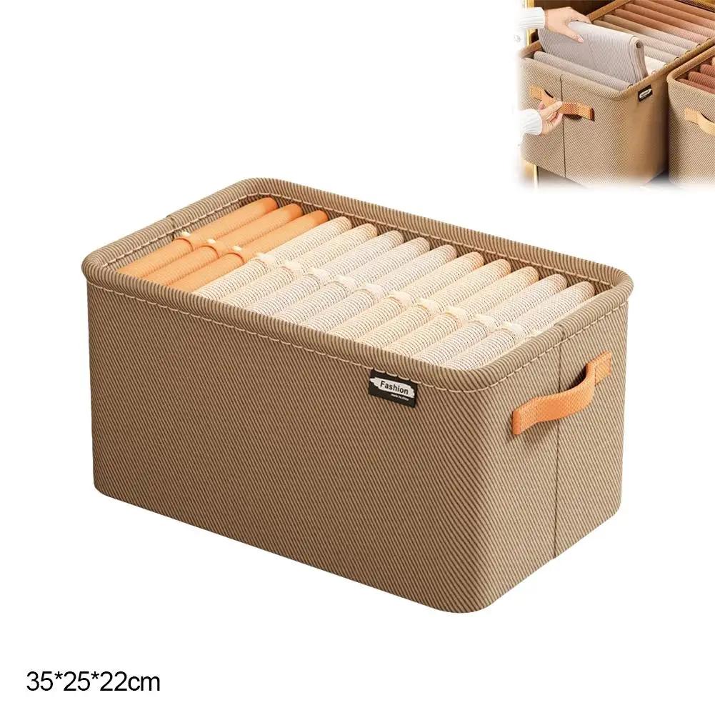 Fabric Storage Box Pants Sweater Storage Cabinets Drawers Portable Organizer Shirt Sock Storag Foldable Sweater Uncovered B B2S7
Fabric Storage Box Pants Sweater Storage Cabinets Drawers Portable Organizer Shirt Sock Storag Foldable Sweater Uncovered B B2S7