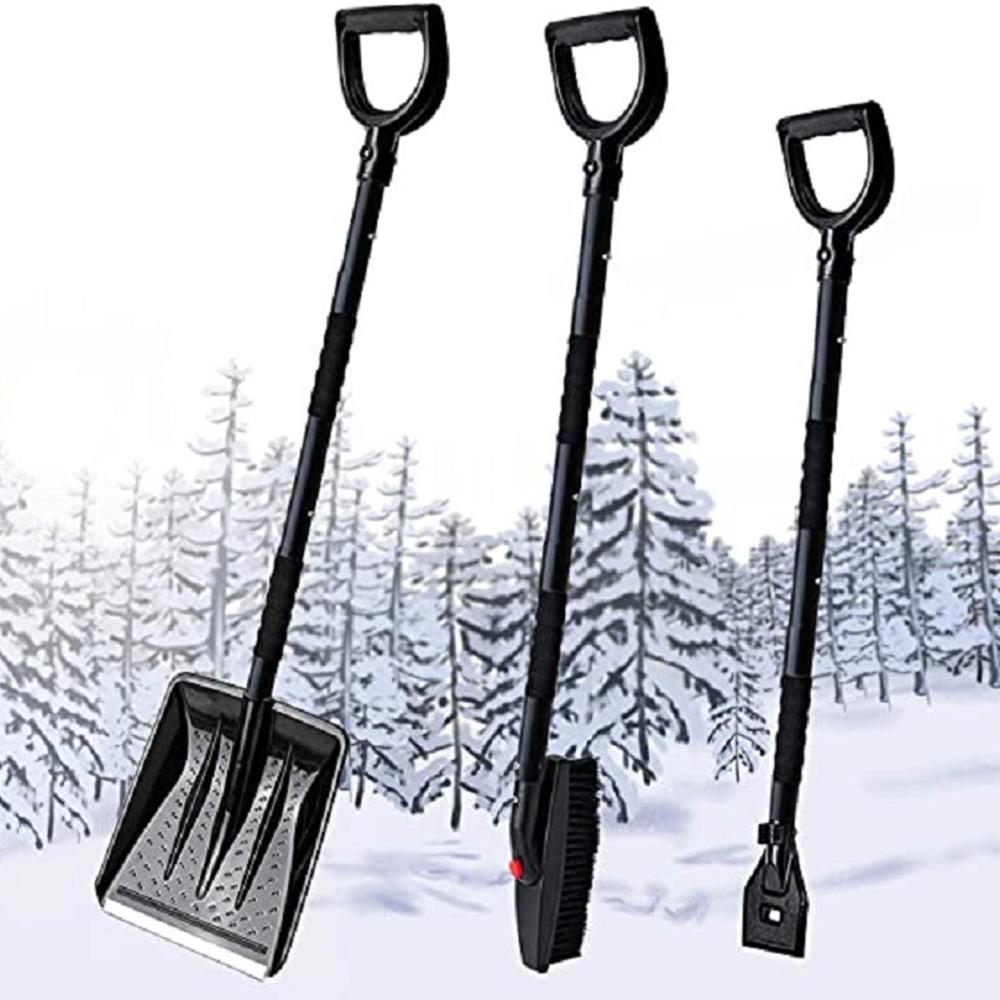 MAIZELAI 3 In 1 Detachable Ice Scraper Windshield Ice Breaker Winter Snow Brush Shovel Car Snow Remover Kit Type A
MAIZELAI 3 In 1 Detachable Ice Scraper Windshield Ice Breaker Winter Snow Brush Shovel Car Snow Remover Kit Type A