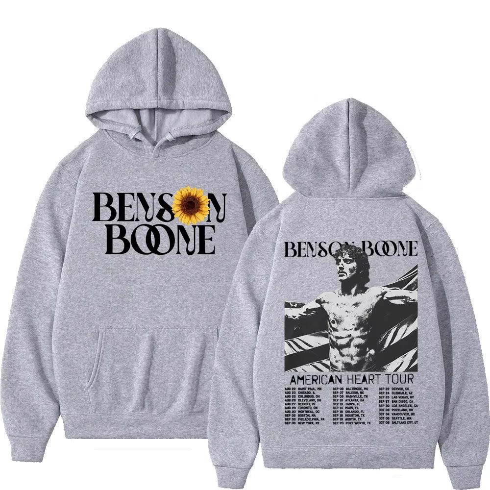 Benson Boone American Heart Tour Hoodies Men s Women Fashion Hooded Sweatshirts Vintage Casual Oversized Pullovers 3XL
Benson Boone American Heart Tour Hoodies Men s Women Fashion Hooded Sweatshirts Vintage Casual Oversized Pullovers 3XL