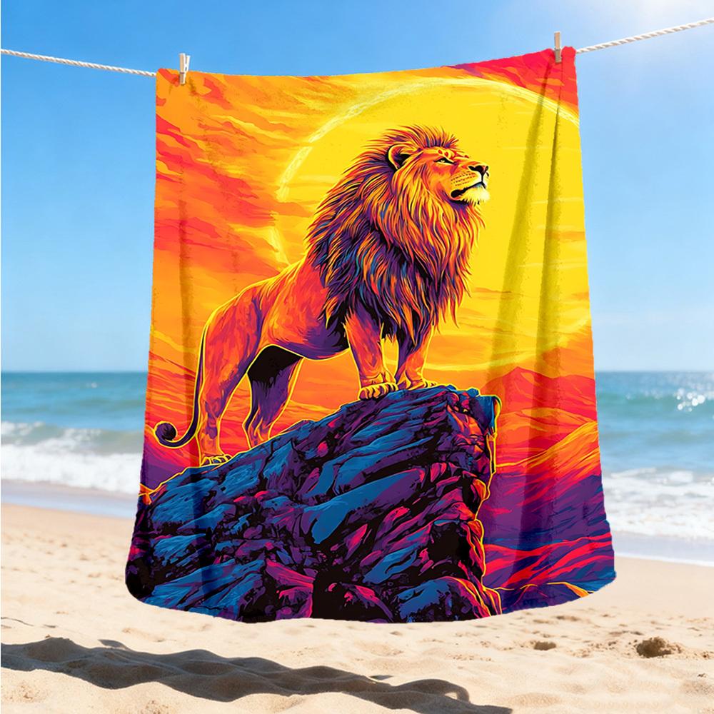 Lion, Sunset Outdoor Blanket, Soft And Comfortable Blanket, Casual Warm Outdoor Blanket, Camping Travel Blanket, Good Birthday Gift 1191 80x120cm(31x47inch)
Lion, Sunset Outdoor Blanket, Soft And Comfortable Blanket, Casual Warm Outdoor Blanket, Camping Travel Blanket, Good Birthday Gift 1191 80x120cm(31x47inch)