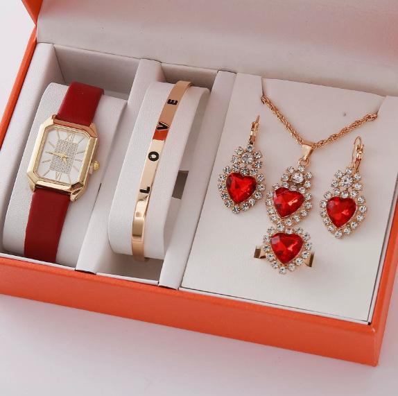 New Square Roman Watch Gem Bracelet Set Square Belt Watch Square Gem Bracelet Set bulk price
New Square Roman Watch Gem Bracelet Set Square Belt Watch Square Gem Bracelet Set bulk price