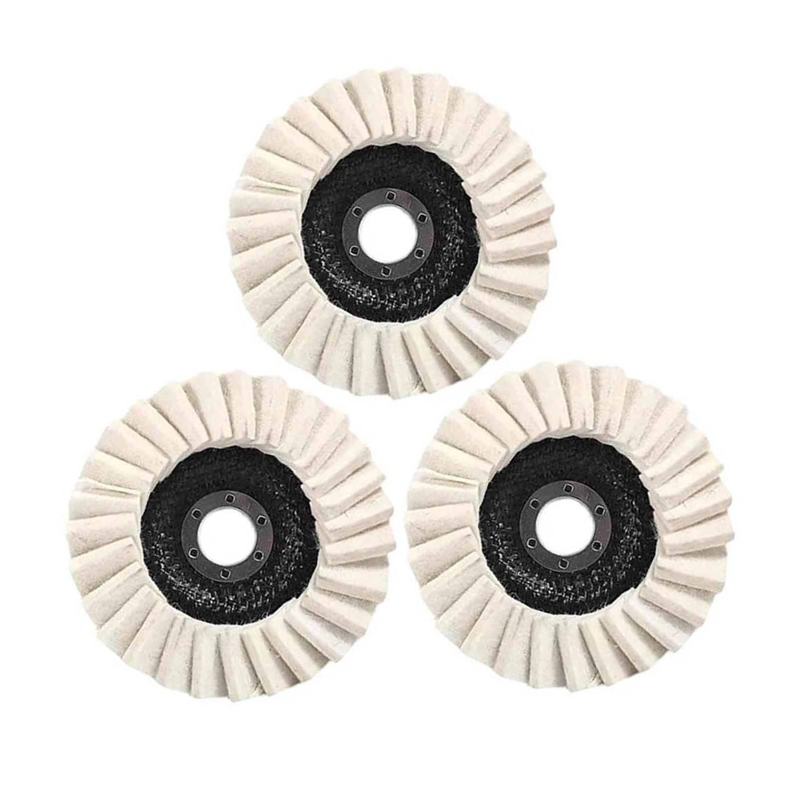 115/125mm Wool Polishing Wheel Angle Grinder Grinding Buffing Disc For Wheel Fine Finishing Multi Surfaces Polishing Treatment 1pcs
115/125mm Wool Polishing Wheel Angle Grinder Grinding Buffing Disc For Wheel Fine Finishing Multi Surfaces Polishing Treatment 1pcs