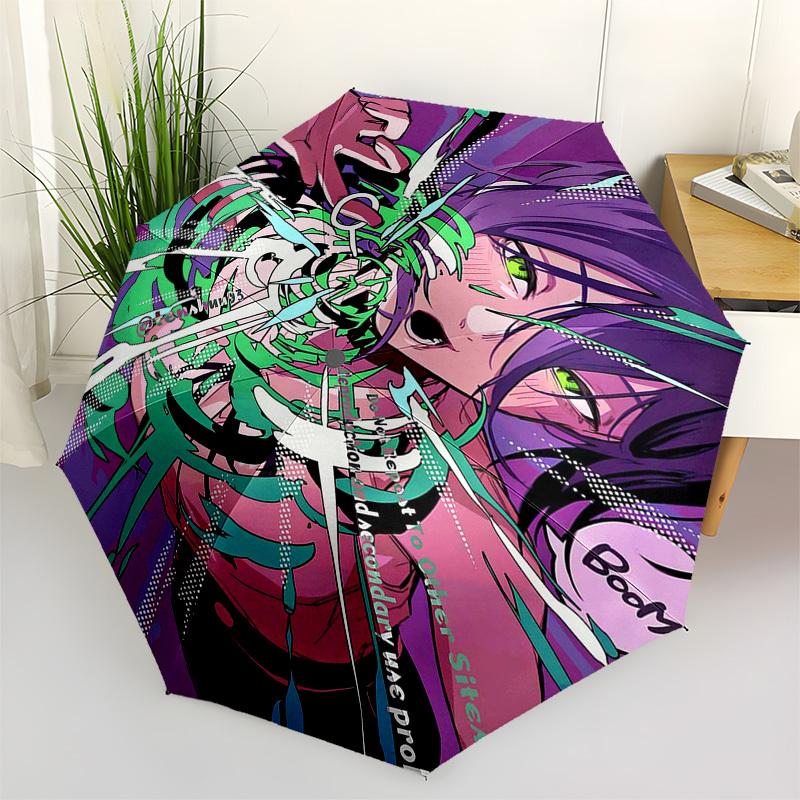 1pc Automatic Folding Umbrella with Anime Character Design - Portable 3-Fold Outdoor for Fans, Travelers, Daily Use, and Gift Giving.U048
1pc Automatic Folding Umbrella with Anime Character Design - Portable 3-Fold Outdoor for Fans, Travelers, Daily Use, and Gift Giving.U048