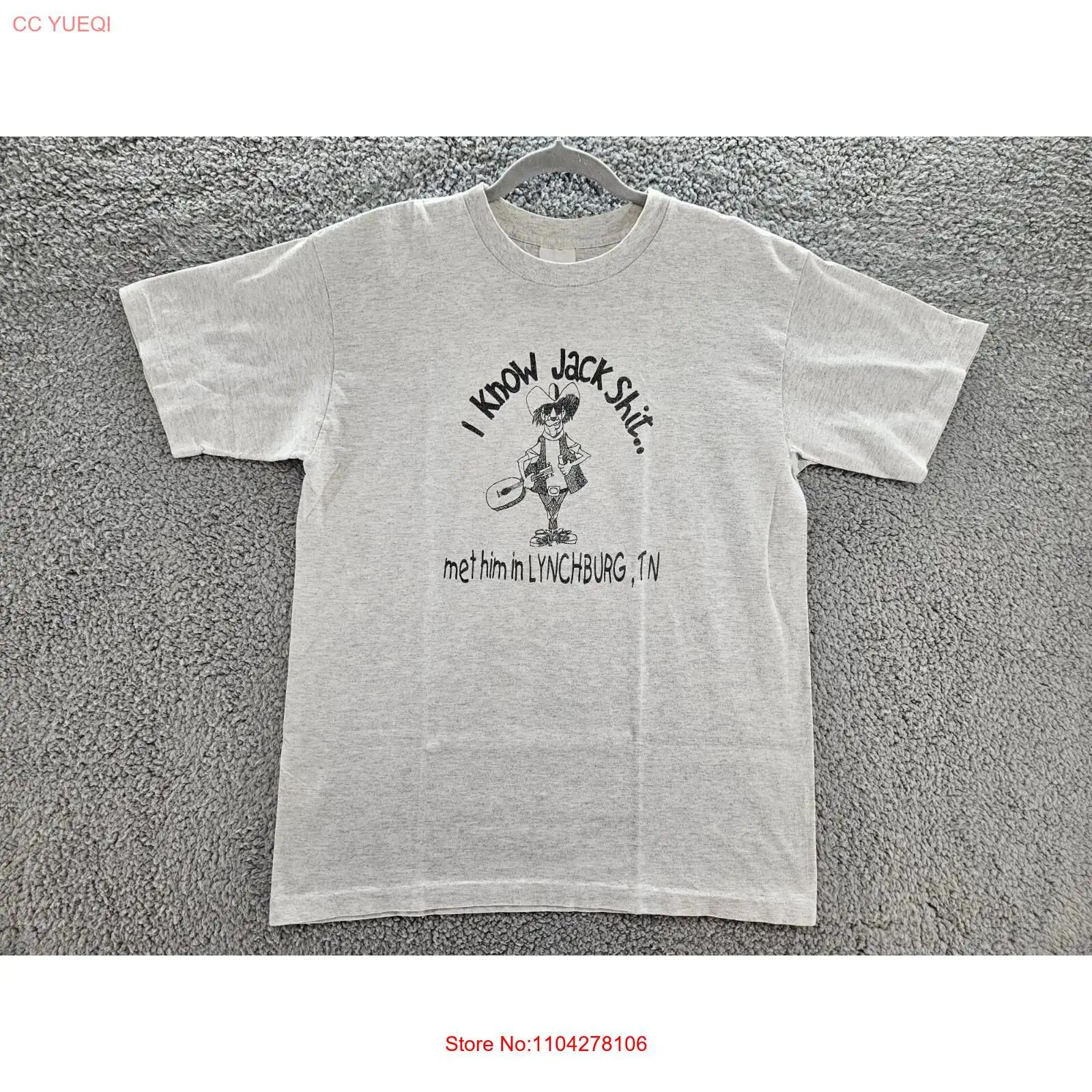 Vintage T Shirt I Know Jack S Mens Large Lynchburg Tennesse Gray Novelty Funny vintage Washed graphic designer clothes 5XL різнокольоровий
Vintage T Shirt I Know Jack S Mens Large Lynchburg Tennesse Gray Novelty Funny vintage Washed graphic designer clothes 5XL різнокольоровий