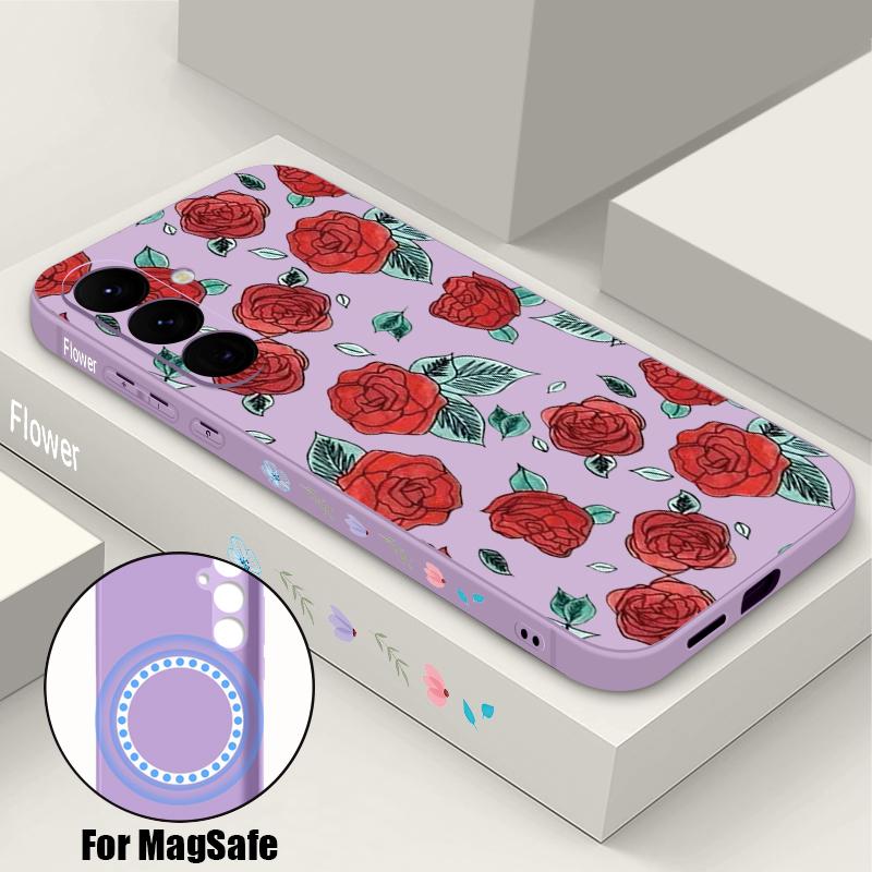 Cartoon Daisies Flowers Case For Samsung Galaxy S26 S25 Ultra S24 S23 FE S22 Plus S21 Built-in Metal Plate Magnetic Silicone Cover Samsung S26 Ultra
Cartoon Daisies Flowers Case For Samsung Galaxy S26 S25 Ultra S24 S23 FE S22 Plus S21 Built-in Metal Plate Magnetic Silicone Cover Samsung S26 Ultra