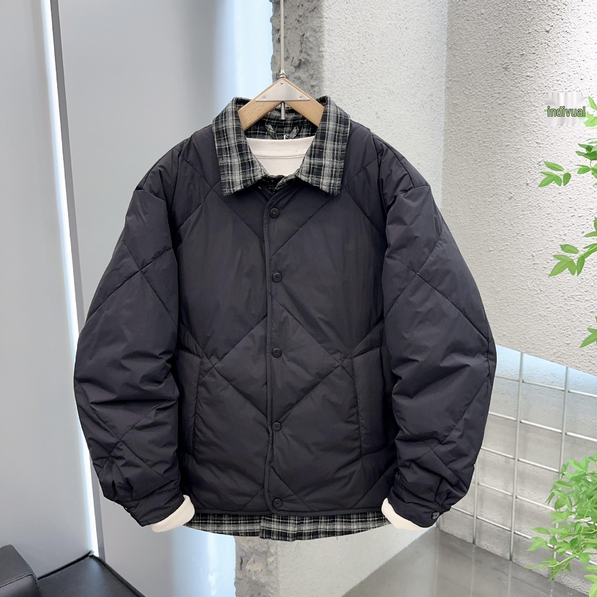 Men s 2025 Patchwork Lightweight Down Jacket - Faux Two-Piece Lapel Design, Warm and Stylish. 2XL чорний
Men s 2025 Patchwork Lightweight Down Jacket - Faux Two-Piece Lapel Design, Warm and Stylish. 2XL чорний