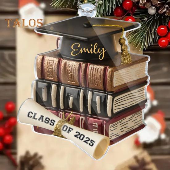 Graduation Owl Ornament Gift Custom 2D Acrylic Decoration Class of 2025 Name Year Engraved Double-Sided Design Auto Charm D
Graduation Owl Ornament Gift Custom 2D Acrylic Decoration Class of 2025 Name Year Engraved Double-Sided Design Auto Charm D