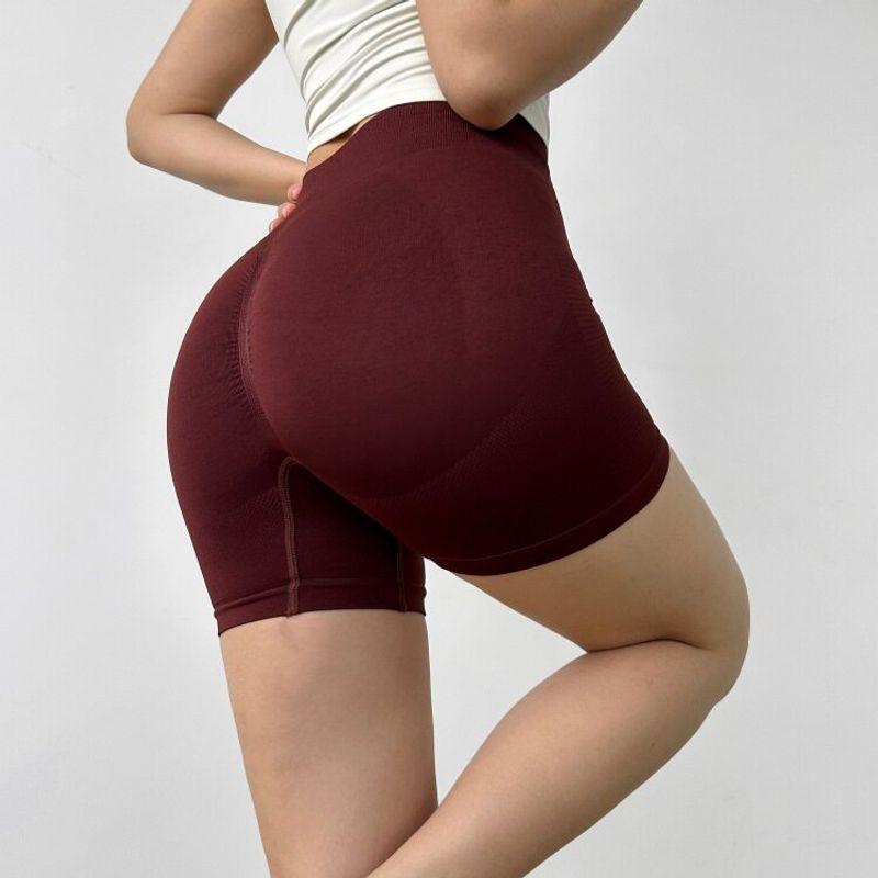 Export Cross-Border Fashion Seamless Yoga Shorts Hip Raise High Waist Fitness Shorts Women s Skinny Running Sports Pants Chocolate Brown (Side Stripe) M
Export Cross-Border Fashion Seamless Yoga Shorts Hip Raise High Waist Fitness Shorts Women s Skinny Running Sports Pants Chocolate Brown (Side Stripe) M