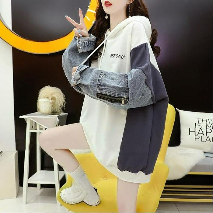 Джинсовый Свитшот с Капюшоном, Имитация Двойки, Средней Длины, Свободного Кроя, Большого Размера S белый
Джинсовый Свитшот с Капюшоном, Имитация Двойки, Средней Длины, Свободного Кроя, Большого Размера S белый