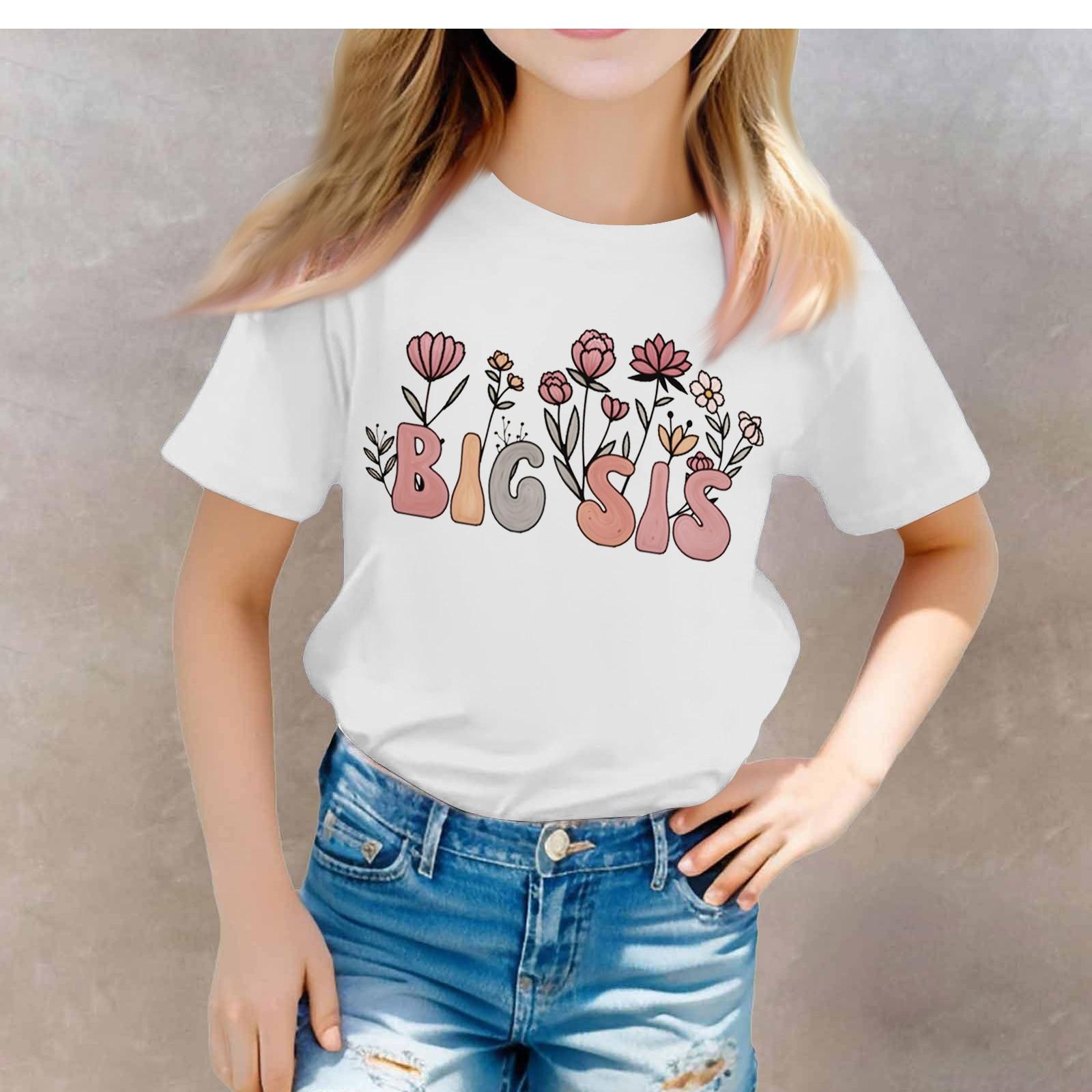 Toddler Girl Boy T-Shirts Kids Top Boys And Girls Printed Short Sleeved T-shirt 130 білий
Toddler Girl Boy T-Shirts Kids Top Boys And Girls Printed Short Sleeved T-shirt 130 білий