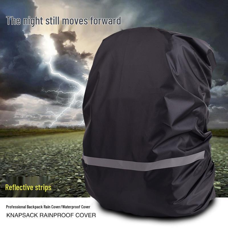 Waterproof Reflective Rain Cover for 15-70L Backpacks - Dustproof & Safety Protection M (fits 30-40L) чёрный
Waterproof Reflective Rain Cover for 15-70L Backpacks - Dustproof & Safety Protection M (fits 30-40L) чёрный
