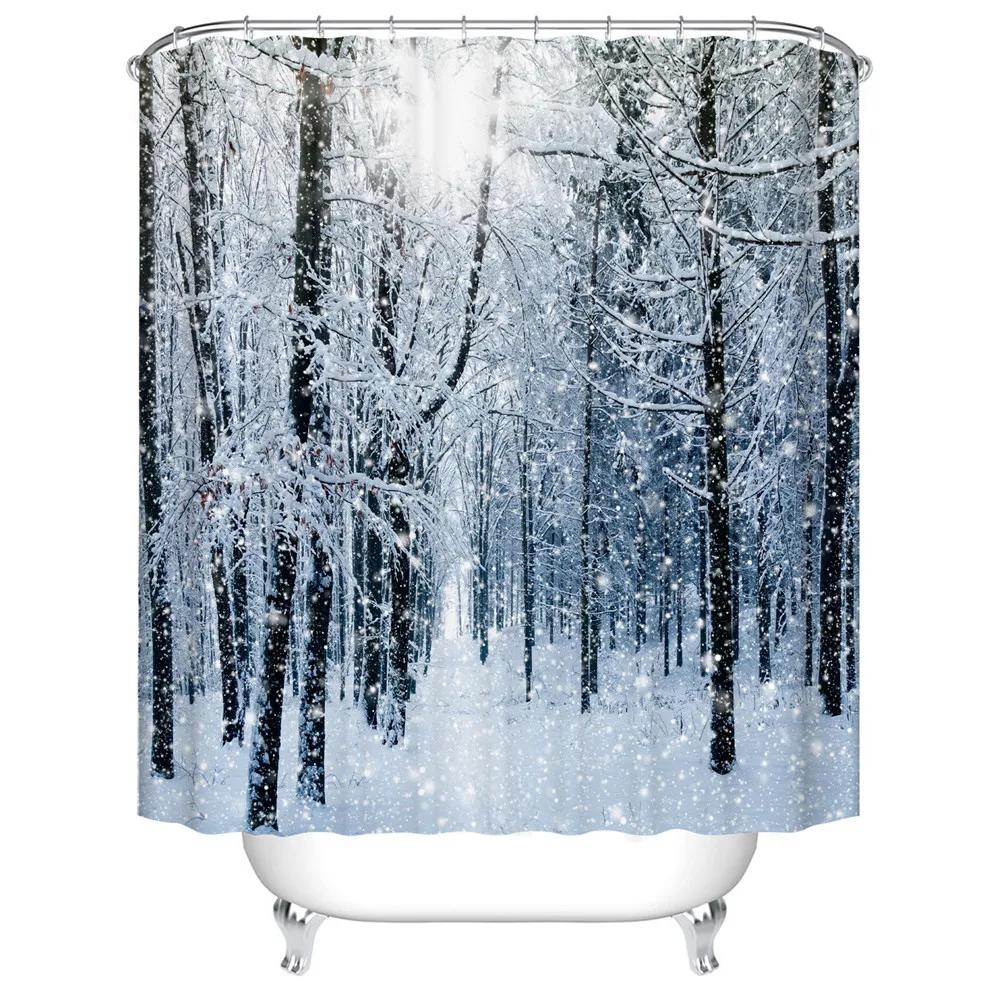 Natural Scenery Green Forest Design Shower Curtain Bathroom Waterproof Mildewproof Polyester Fabric Bath Curtain With 12 Hooks W60H190(CM)-1 Pcs
Natural Scenery Green Forest Design Shower Curtain Bathroom Waterproof Mildewproof Polyester Fabric Bath Curtain With 12 Hooks W60H190(CM)-1 Pcs
