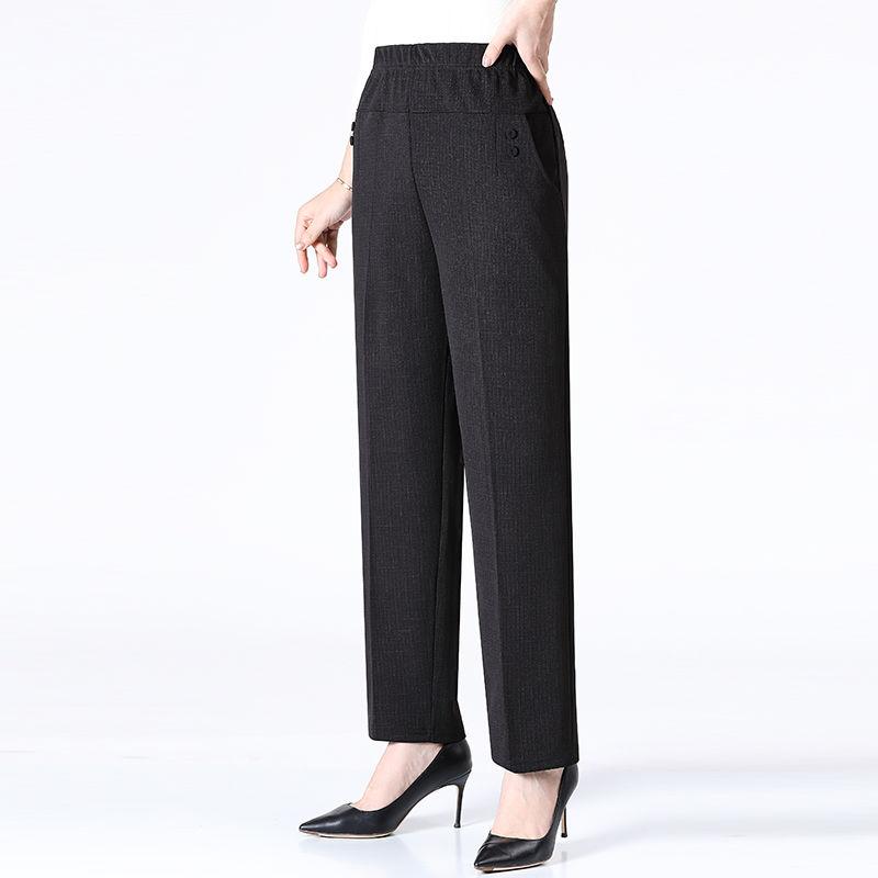 Жіночі штани весна-осінь еластичні штани з високою талією прямі штани мати зима теплі флісові штани XXXXL
Жіночі штани весна-осінь еластичні штани з високою талією прямі штани мати зима теплі флісові штани XXXXL