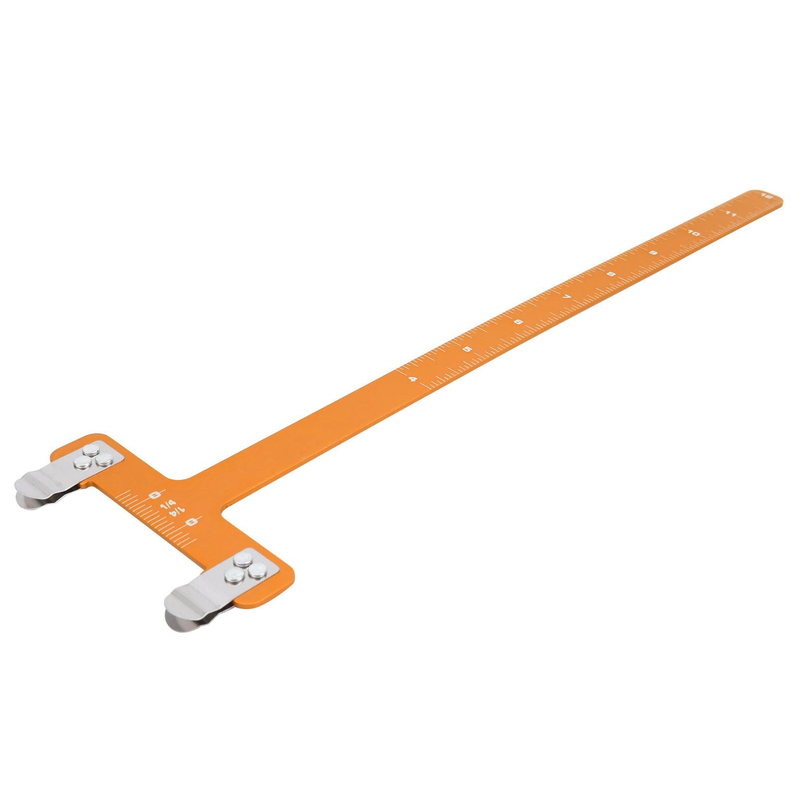 Arrow Adjustment Bow T Shape Chord Distance Measuring Rule Aluminum Alloy Measuring Tool Yellow жовтий
Arrow Adjustment Bow T Shape Chord Distance Measuring Rule Aluminum Alloy Measuring Tool Yellow жовтий