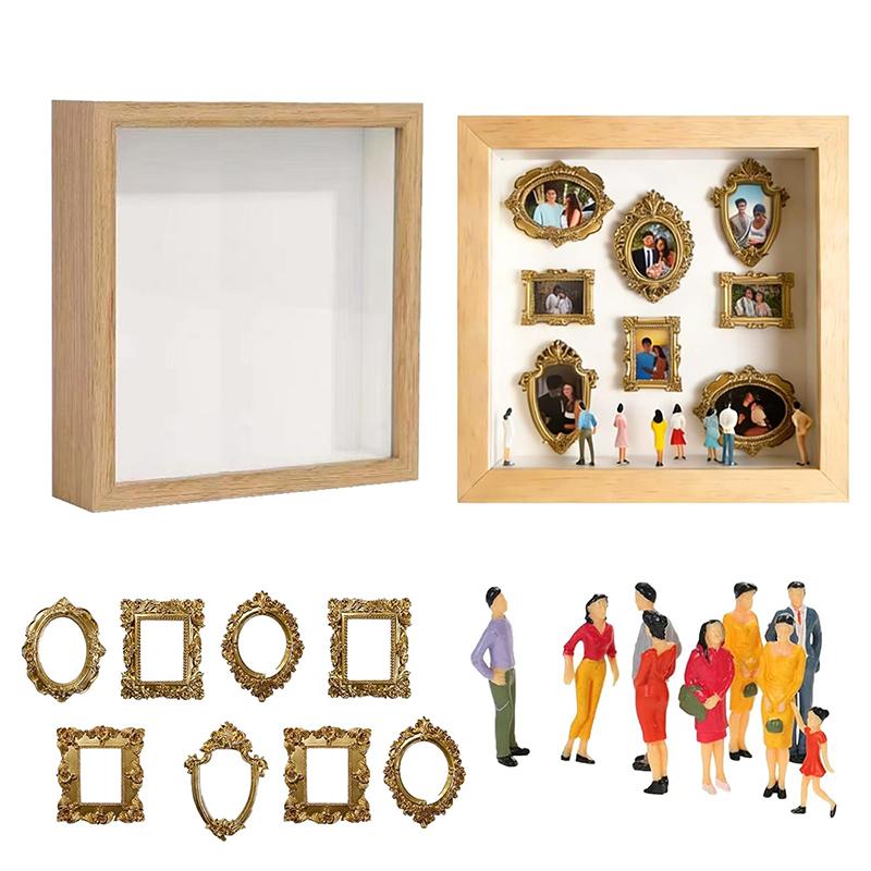 Mini Museum Silhouette Box Unique Style Memories Personalized Kit DIY Photo Family Memory Display Case Frame Wedding Gift
Mini Museum Silhouette Box Unique Style Memories Personalized Kit DIY Photo Family Memory Display Case Frame Wedding Gift