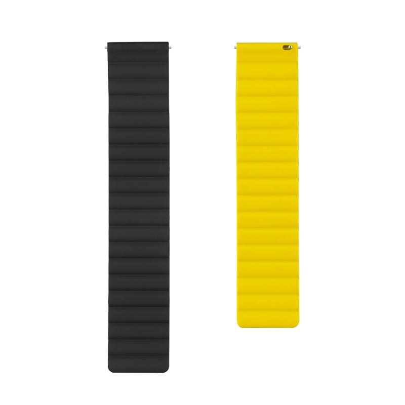 For Samsung Galaxy Watch3 45mm/Gear S3 Frontier Magnetic Quick Release Band 22mm Silicone Watch Strap Replacement,Size: S Gray/Orange
For Samsung Galaxy Watch3 45mm/Gear S3 Frontier Magnetic Quick Release Band 22mm Silicone Watch Strap Replacement,Size: S Gray/Orange