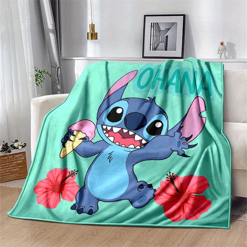 1pc Cute Stitch Print Blanket, Cute Cartoon Design, Living Room Home Decoration Sofa Travel Soft and Cozy 130cmx150cm
1pc Cute Stitch Print Blanket, Cute Cartoon Design, Living Room Home Decoration Sofa Travel Soft and Cozy 130cmx150cm