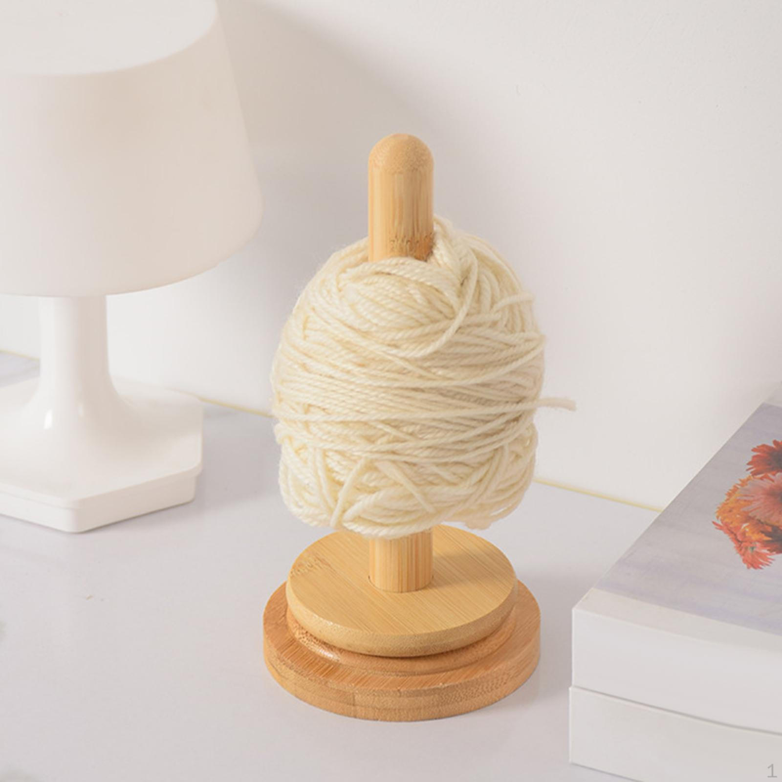 Wooden Yarn Holder Thread Reusable Practical Smooth Rotating Portable Storage Dispenser
Wooden Yarn Holder Thread Reusable Practical Smooth Rotating Portable Storage Dispenser