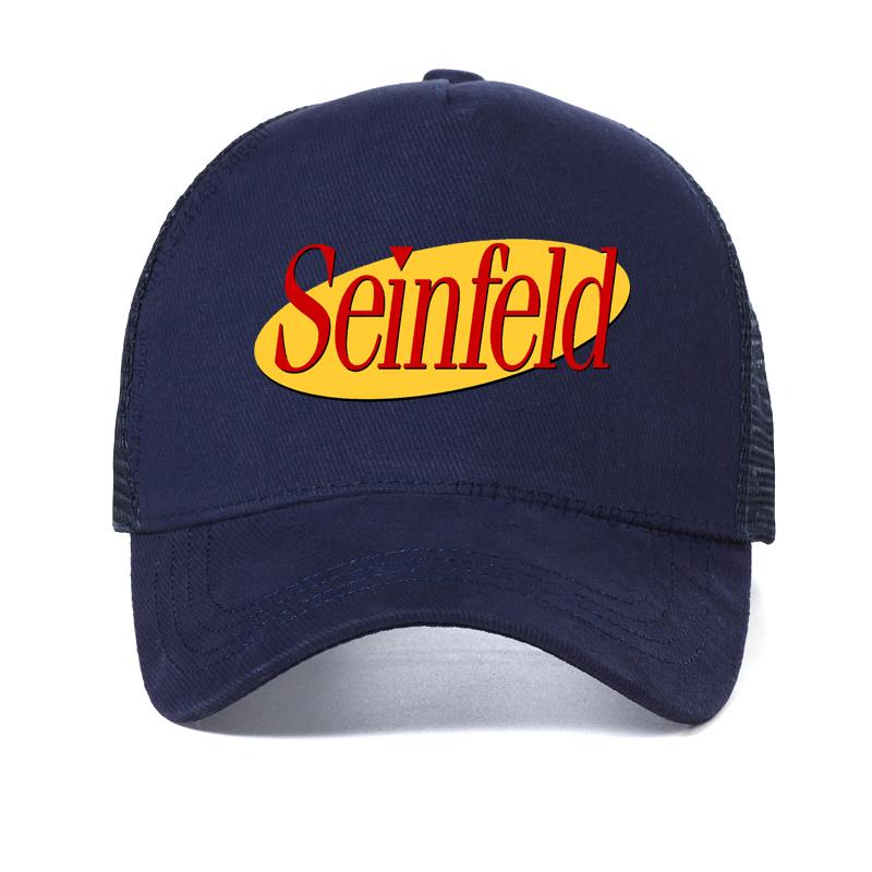 Seinfeld Logo baseball cap fashion Men Women Funny Hip hop hat hatoriginality Design Vintage Mesh Breathable trucker caps Adjustable темно-синього кольору
Seinfeld Logo baseball cap fashion Men Women Funny Hip hop hat hatoriginality Design Vintage Mesh Breathable trucker caps Adjustable темно-синього кольору