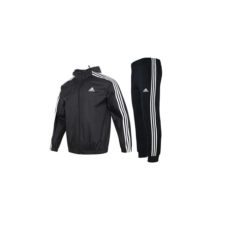Adidas Outdoor Woven Running Three Stripe Long Sleeve Knit Loose Cuff Jogger Pants Casual Sports Set Unisex Sports Set Black IB0384+TR30P1R-BW L
Adidas Outdoor Woven Running Three Stripe Long Sleeve Knit Loose Cuff Jogger Pants Casual Sports Set Unisex Sports Set Black IB0384+TR30P1R-BW L