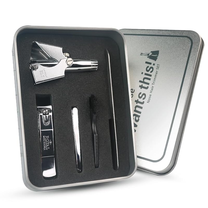 royal nose hair cutter Men s set Birdie set with nail clippers/tweezers Manual type No batteries required waterproof no pain With 12 double blades
royal nose hair cutter Men s set Birdie set with nail clippers/tweezers Manual type No batteries required waterproof no pain With 12 double blades