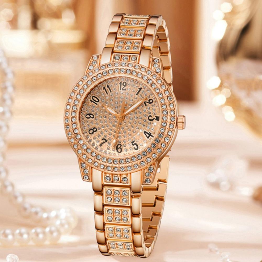 Diamond-encrusted Watch Roman Face Women s Bracelet Watch Cornucopia Quartz Watch Watch
Diamond-encrusted Watch Roman Face Women s Bracelet Watch Cornucopia Quartz Watch Watch