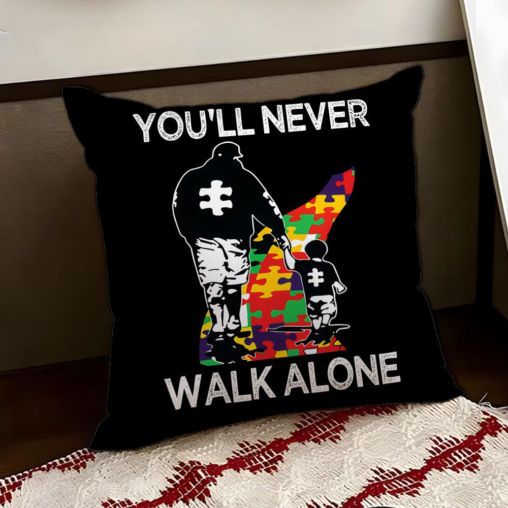 Autism Support Puzzle Cushion Cover Reversible Soft Durable Pillow Cover Home Car MultiScene Use for Daily Comfort 30X30cm
Autism Support Puzzle Cushion Cover Reversible Soft Durable Pillow Cover Home Car MultiScene Use for Daily Comfort 30X30cm