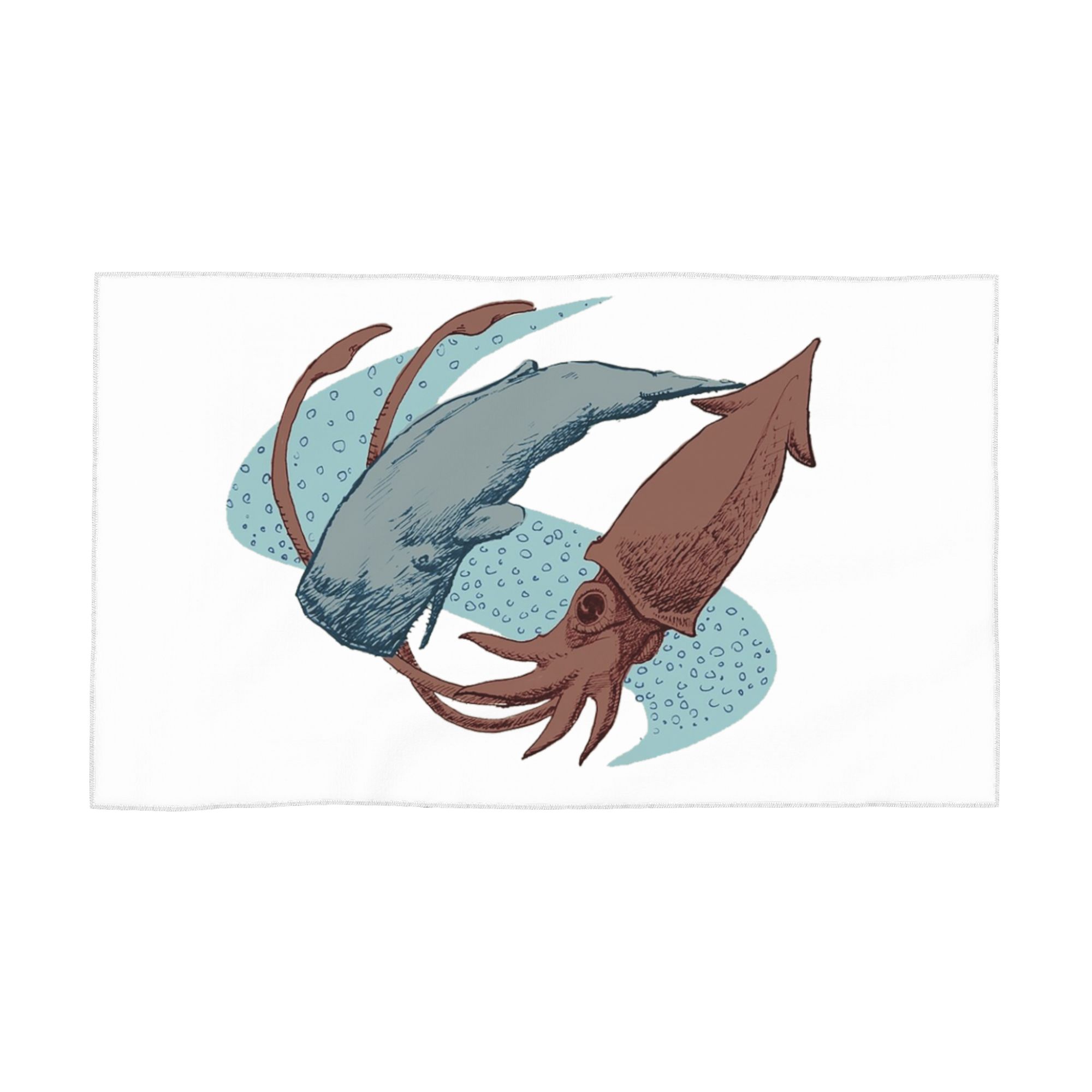 Sperm Whale vs Giant Squid Soft Face Towel Quick Dry Pool Bath Cotton Towels Absorbent Quick W30*H60(CM)
Sperm Whale vs Giant Squid Soft Face Towel Quick Dry Pool Bath Cotton Towels Absorbent Quick W30*H60(CM)