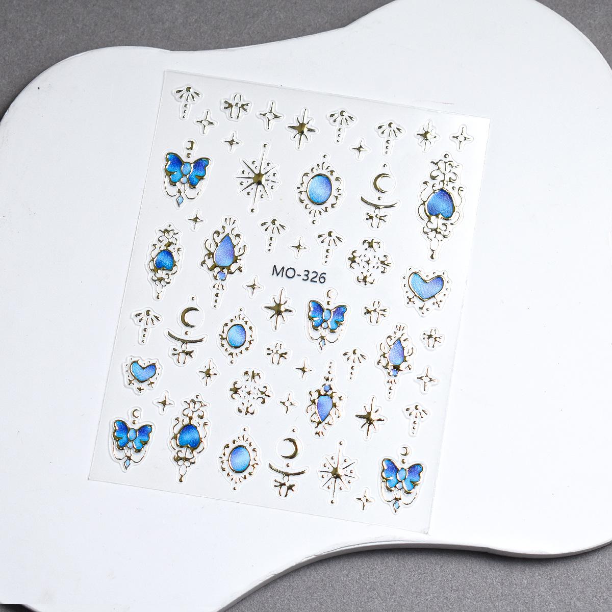 Baroque Gold Foil 3D Nail Stickers: Bowknot, Heart, Moon, Cute Embossed Decals
Baroque Gold Foil 3D Nail Stickers: Bowknot, Heart, Moon, Cute Embossed Decals