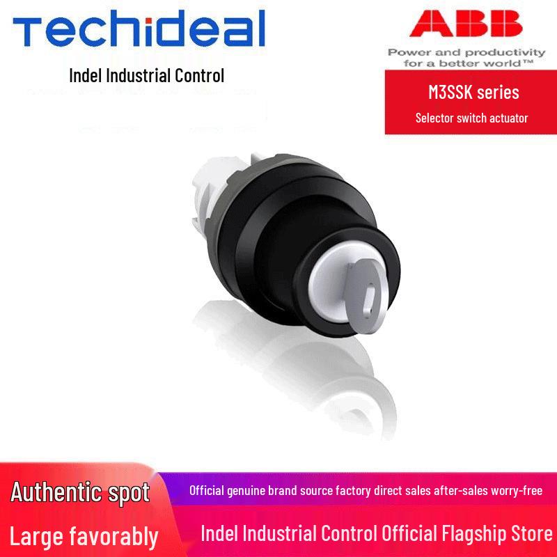 ABB Selector Switch - Operator Head Models M3SSK1-301, M3SSK2-101, M3SSK3-101 Available Model 1
ABB Selector Switch - Operator Head Models M3SSK1-301, M3SSK2-101, M3SSK3-101 Available Model 1