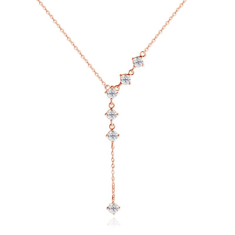 Smyoue 4mm Tassel Necklace Moissanite Pendant Round Cut Sparkling Neck Chain Girls Christmas Gift 925 Silver Plated 18K 40 and 5cm
Smyoue 4mm Tassel Necklace Moissanite Pendant Round Cut Sparkling Neck Chain Girls Christmas Gift 925 Silver Plated 18K 40 and 5cm