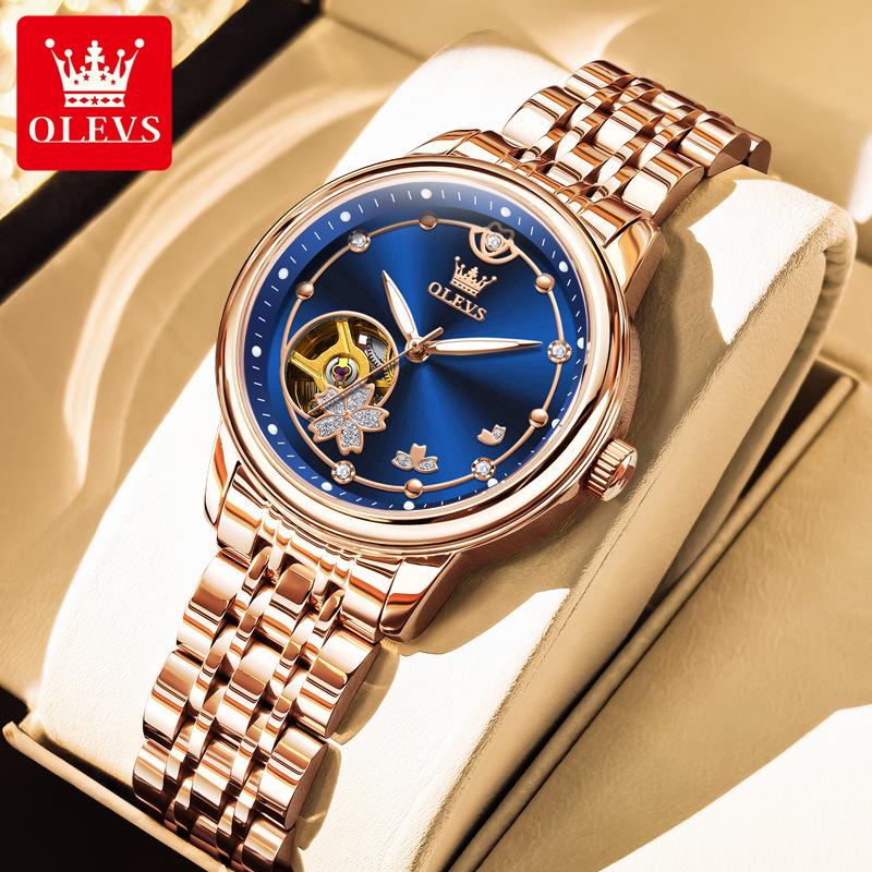 Oulishi Women s Fashion Jewelry Automatic Skeleton Waterproof Watch
Oulishi Women s Fashion Jewelry Automatic Skeleton Waterproof Watch