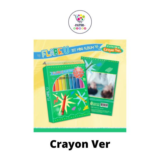 Crayon Ver FLARE U 1st Mini Album YOUTH ERROR No POB
Crayon Ver FLARE U 1st Mini Album YOUTH ERROR No POB