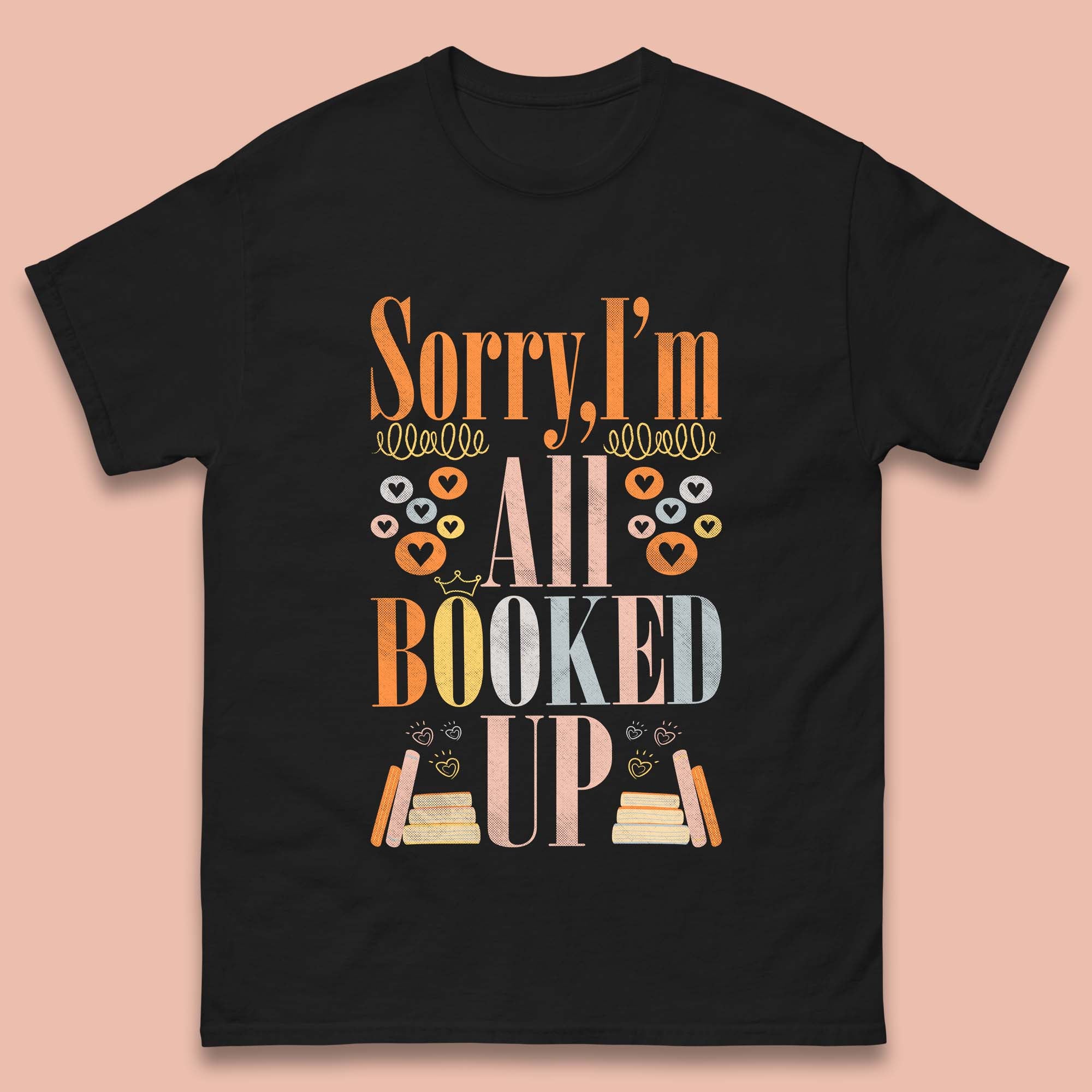 Sorry I m All Booked Up Book Lover Book Nerd Bookish Librarian Mens Tee Top L
Sorry I m All Booked Up Book Lover Book Nerd Bookish Librarian Mens Tee Top L