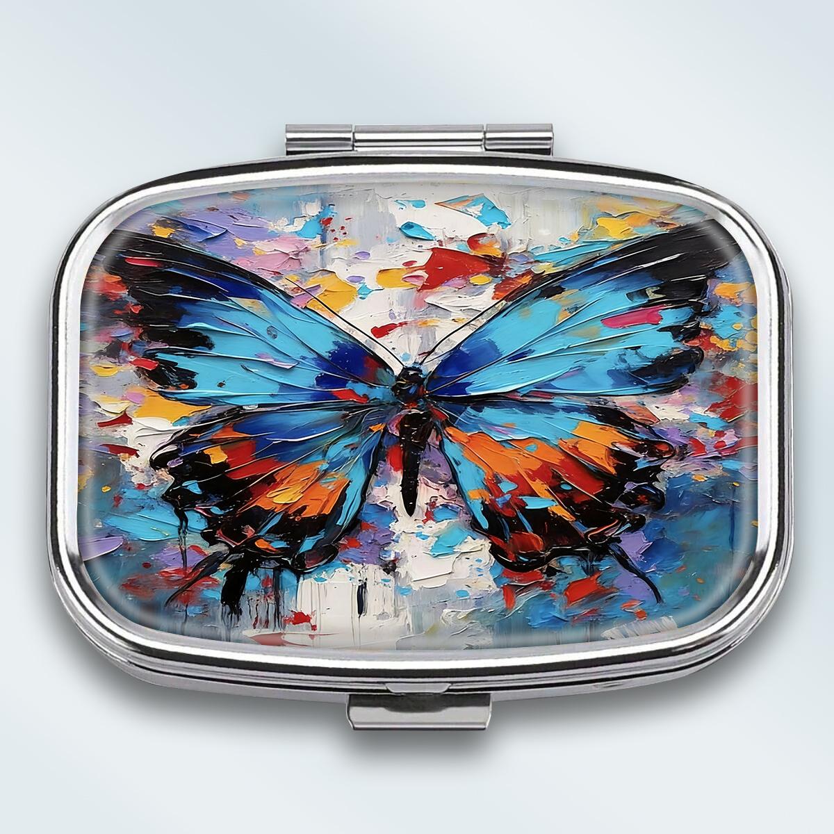 Portable Pill Box with 2 Compartments, Mini Metal Medicine Organizer Case, Cute Printed Pill Container for Vitamins, Pills, Jewelry, Travel, Daily Use разноцветный
Portable Pill Box with 2 Compartments, Mini Metal Medicine Organizer Case, Cute Printed Pill Container for Vitamins, Pills, Jewelry, Travel, Daily Use разноцветный
