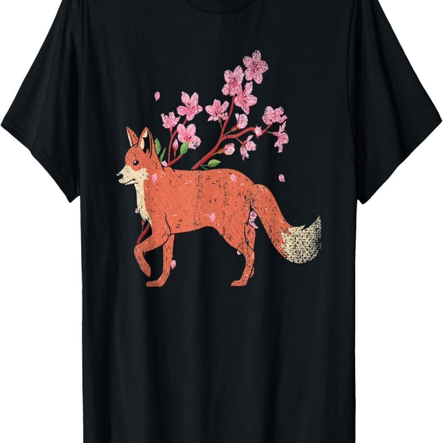 Sakura Flowers Animal Lover Cute Wildlife Cherry Blossom Fox T-Shirt XXXXXL чорний
Sakura Flowers Animal Lover Cute Wildlife Cherry Blossom Fox T-Shirt XXXXXL чорний