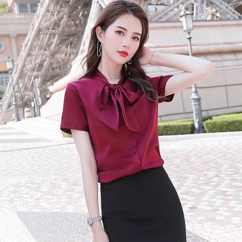 Trobeman Women s Short Sleeve Bow-Tie Shirt L
Trobeman Women s Short Sleeve Bow-Tie Shirt L