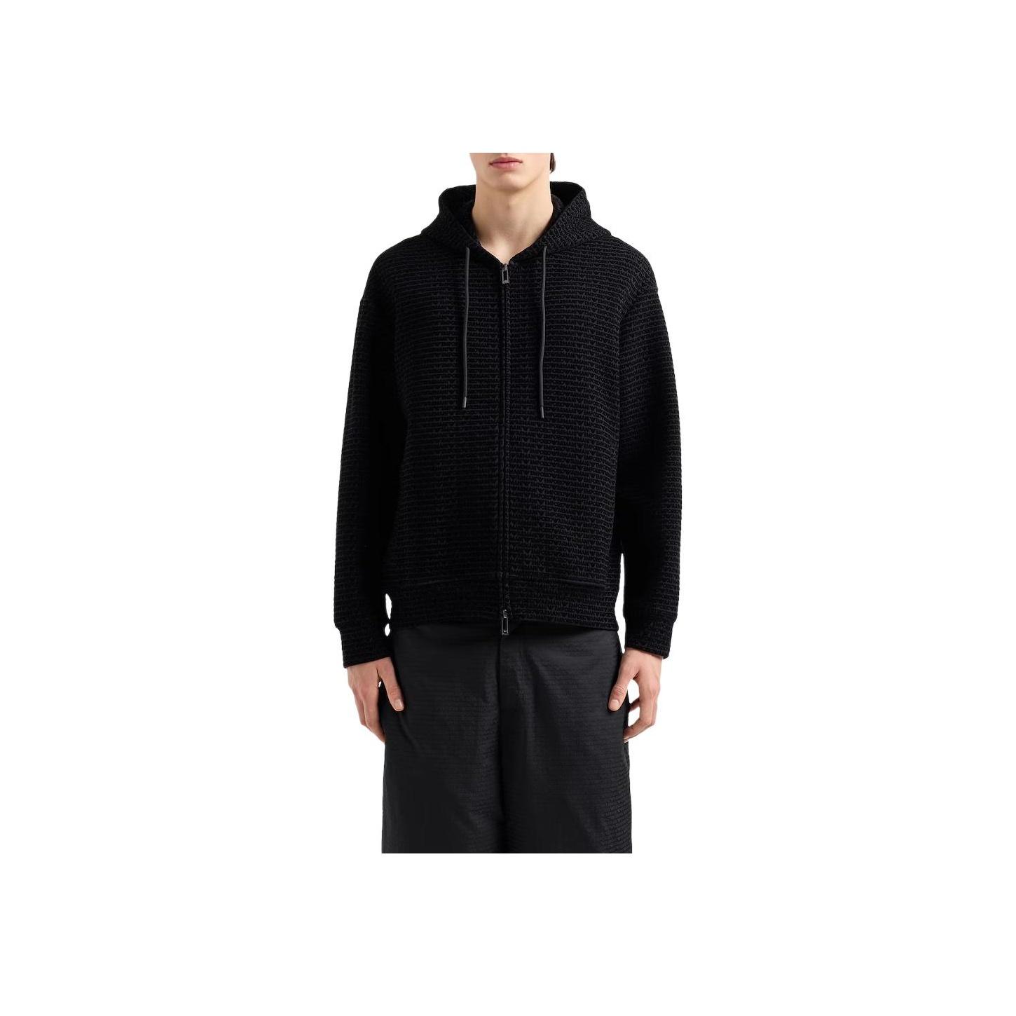 Emporio Armani Solid Color Hooded Loose Fit Zip Long Sleeve Jacket Men jackets Black 6D1MB0-1JHSZ-0999 M
Emporio Armani Solid Color Hooded Loose Fit Zip Long Sleeve Jacket Men jackets Black 6D1MB0-1JHSZ-0999 M