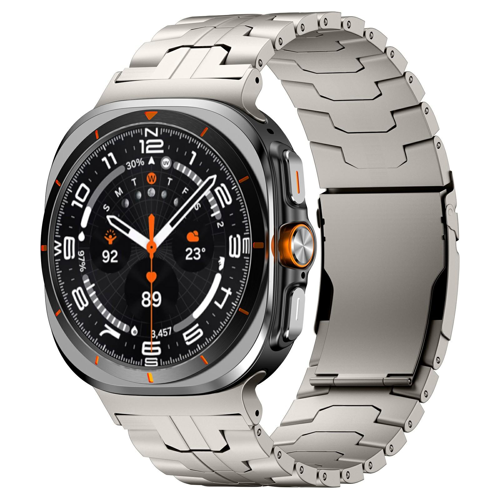 For Samsung Galaxy Watch Ultra 47mm Watch Band Titanium Alloy Wrist Strap Titanium
For Samsung Galaxy Watch Ultra 47mm Watch Band Titanium Alloy Wrist Strap Titanium