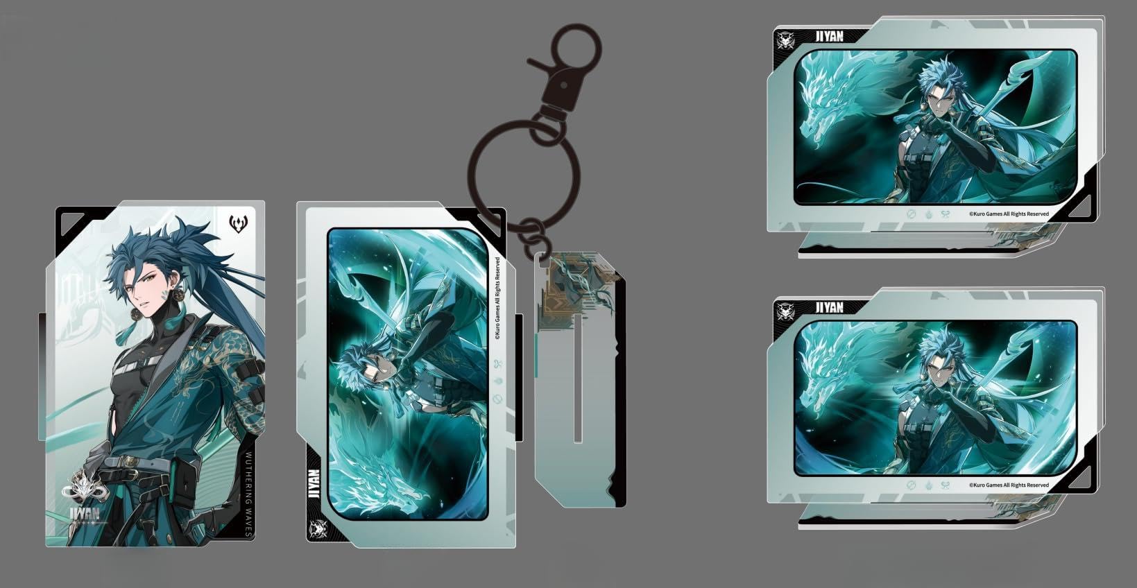 KURO GAMES Narushio Keychain (Ikinen) Body: Approx. 100 x 62 mm, Base: Approx. 70 x 25 mm Acrylic/PET
KURO GAMES Narushio Keychain (Ikinen) Body: Approx. 100 x 62 mm, Base: Approx. 70 x 25 mm Acrylic/PET