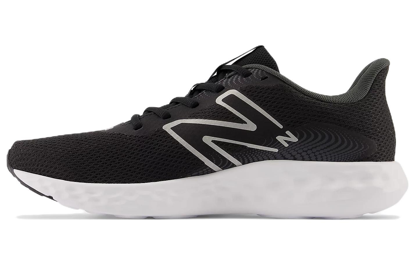 New Balance 411v3 Shoes Black Dark Silver Metallic M411LB3 41.5
New Balance 411v3 Shoes Black Dark Silver Metallic M411LB3 41.5
