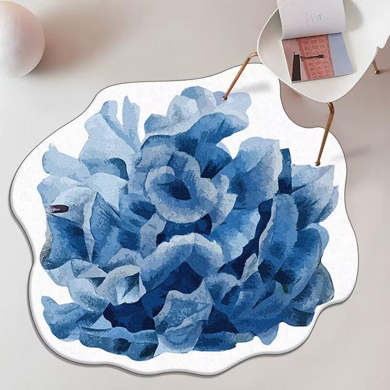 Круглый ковер с ромбовидным узором из золотого бархата — для гостиной, спальни или журнального столика Diameter 80cm
Круглый ковер с ромбовидным узором из золотого бархата — для гостиной, спальни или журнального столика Diameter 80cm