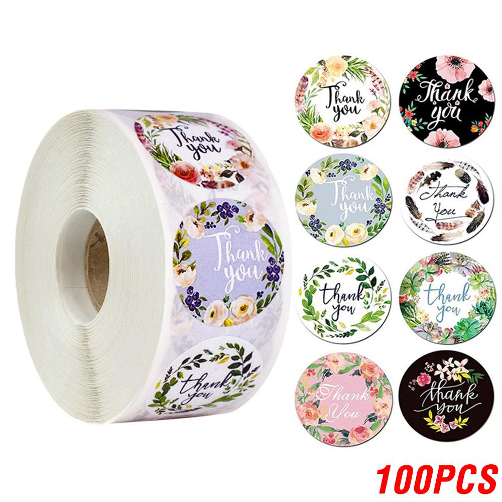 100-500pcs Thank You Round Sticker Scrapbook Envelope Seal Sticker Gift Flower Decoration Stationery Label Sticker
100-500pcs Thank You Round Sticker Scrapbook Envelope Seal Sticker Gift Flower Decoration Stationery Label Sticker